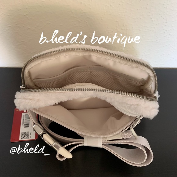 lululemon Lunar New Year Everywhere Belt Bag *Fleece Rabbit Plush Embroidery NWT - Picture 15 of 16